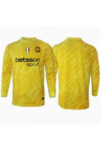Inter Milan Keeper Fotballdrakt Borte Klær 2024-25 Lange ermer